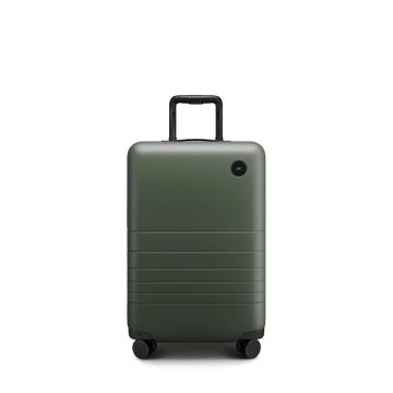 Front view of Carry-On Plus in Olive Green