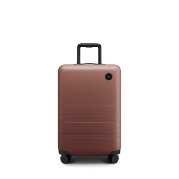 Front view of Carry-On Plus in Terracotta