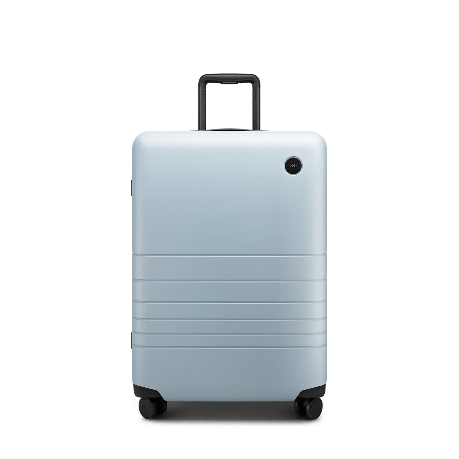 Blue Haze Scaled | Front view of Check-In Medium in Blue Haze
