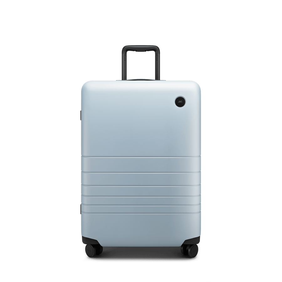 Blue Haze Scaled | Front view of Check-In Medium in Blue Haze