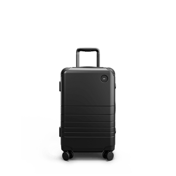 Front view of Hybrid Carry-On in Obsidian