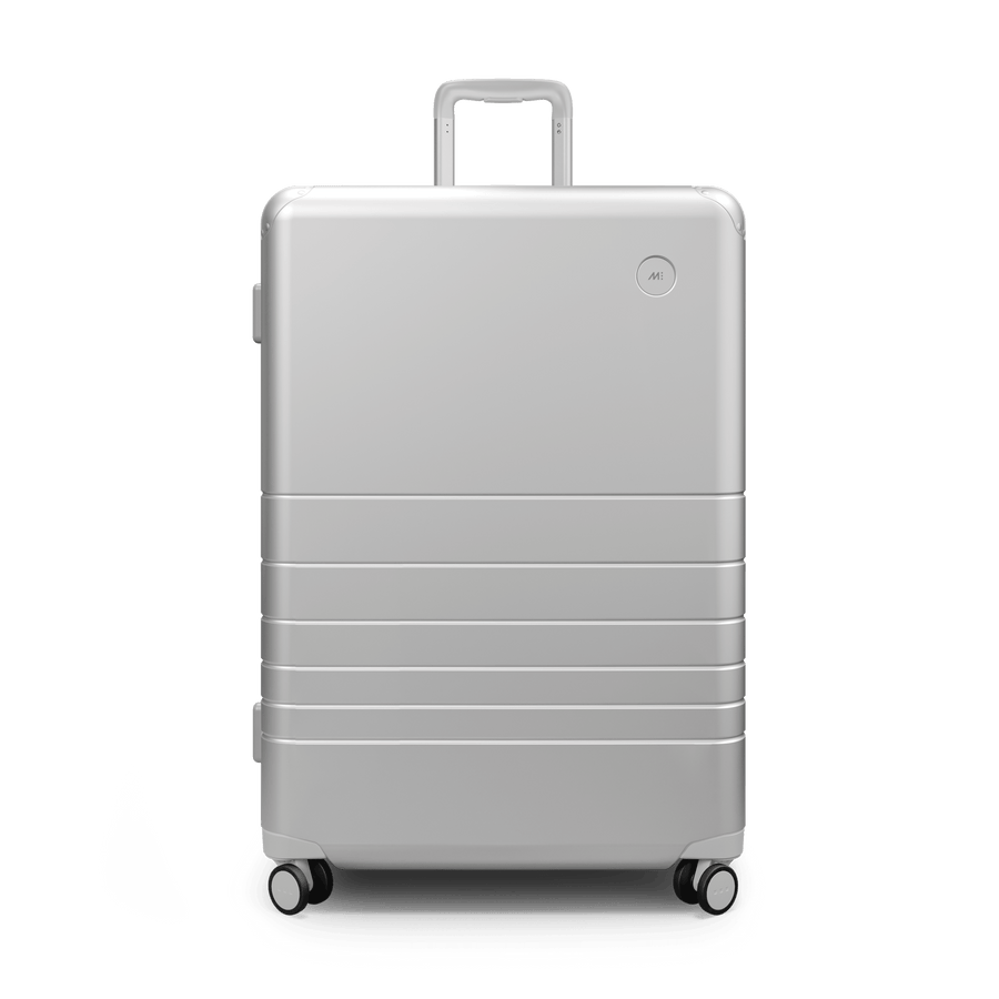 Silver Scaled | Front view of Hybrid Check-In Large in Silver