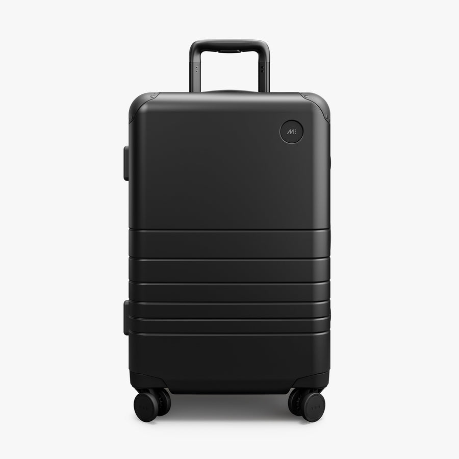 Obsidian | Front view of Hybrid Carry-On Plus in Obsidian