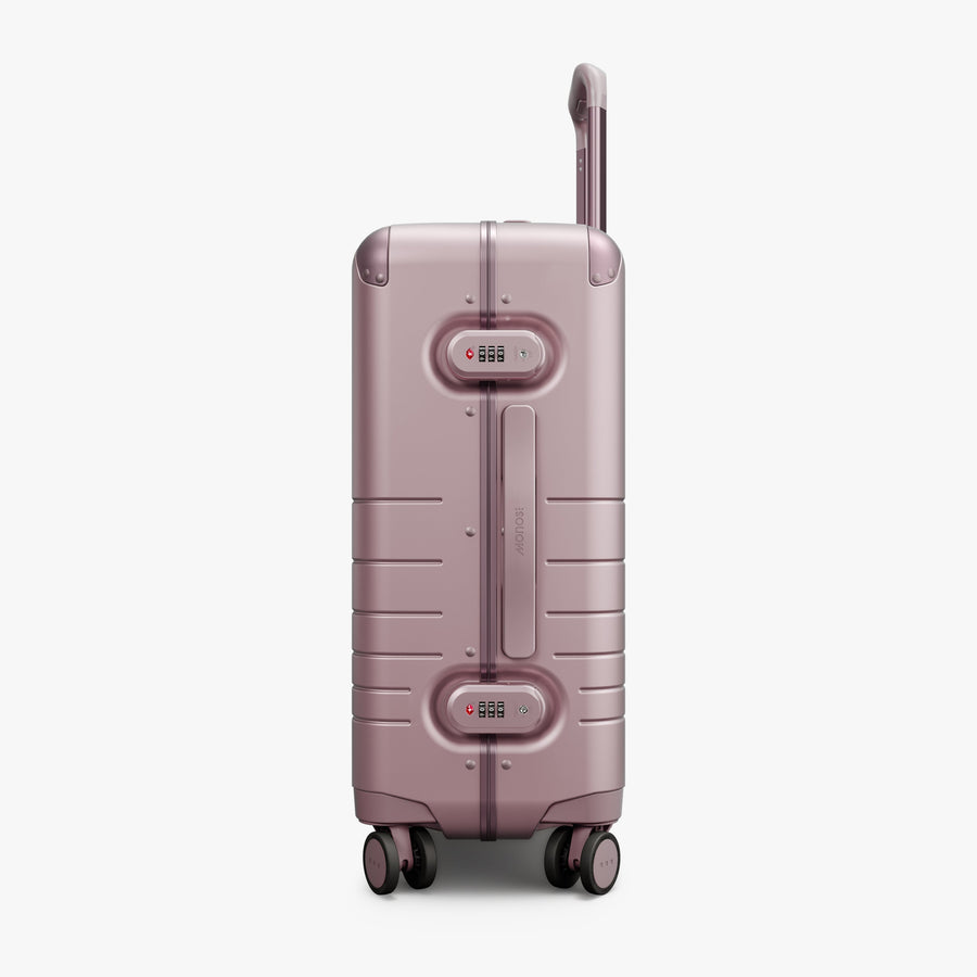 Orchid | Angled view of Hybrid Carry-On in Orchid