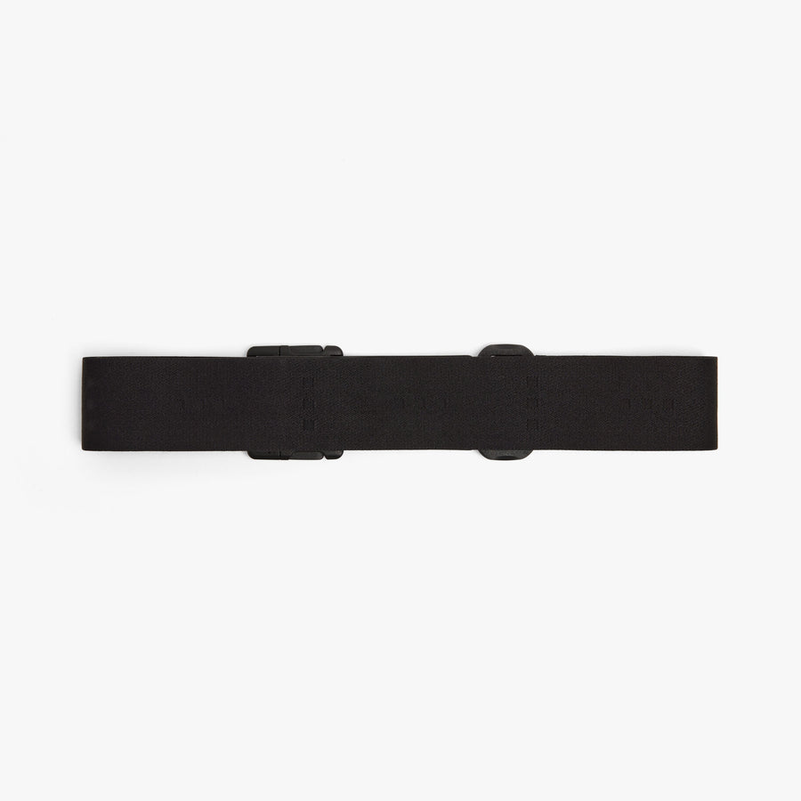 Midnight Black | Back view of Luggage Strap in Midnight Black