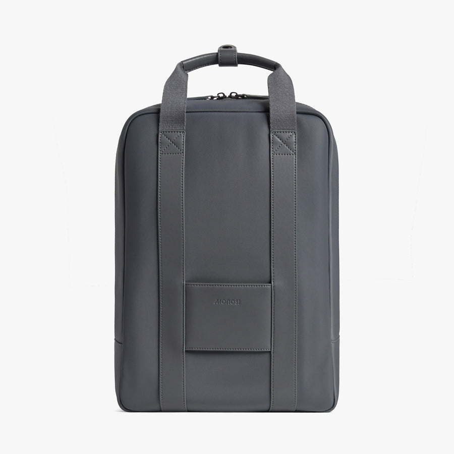 Dover Grey | Back view of Metro Backpack Dover Grey