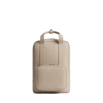 Front view of Metro Backpack Ivory