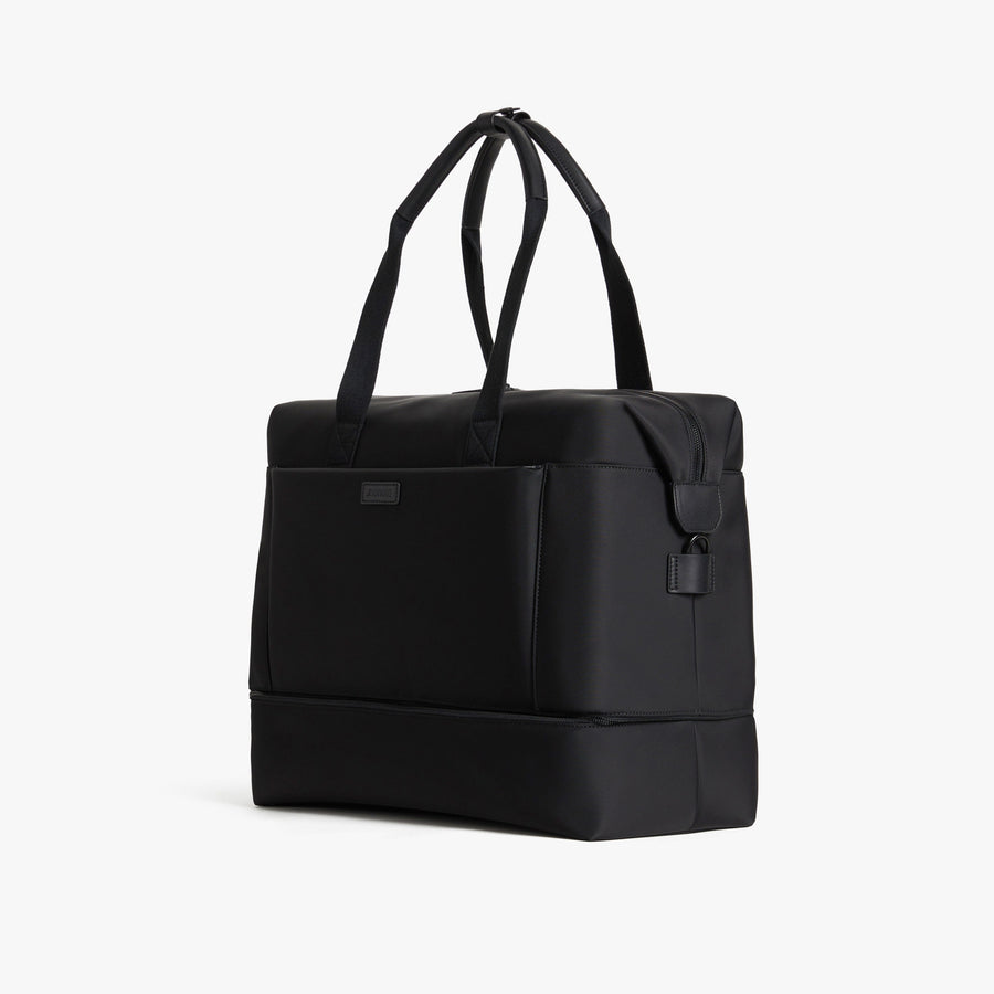Carbon Black | Angled view of Metro Weekender in Carbon Black
