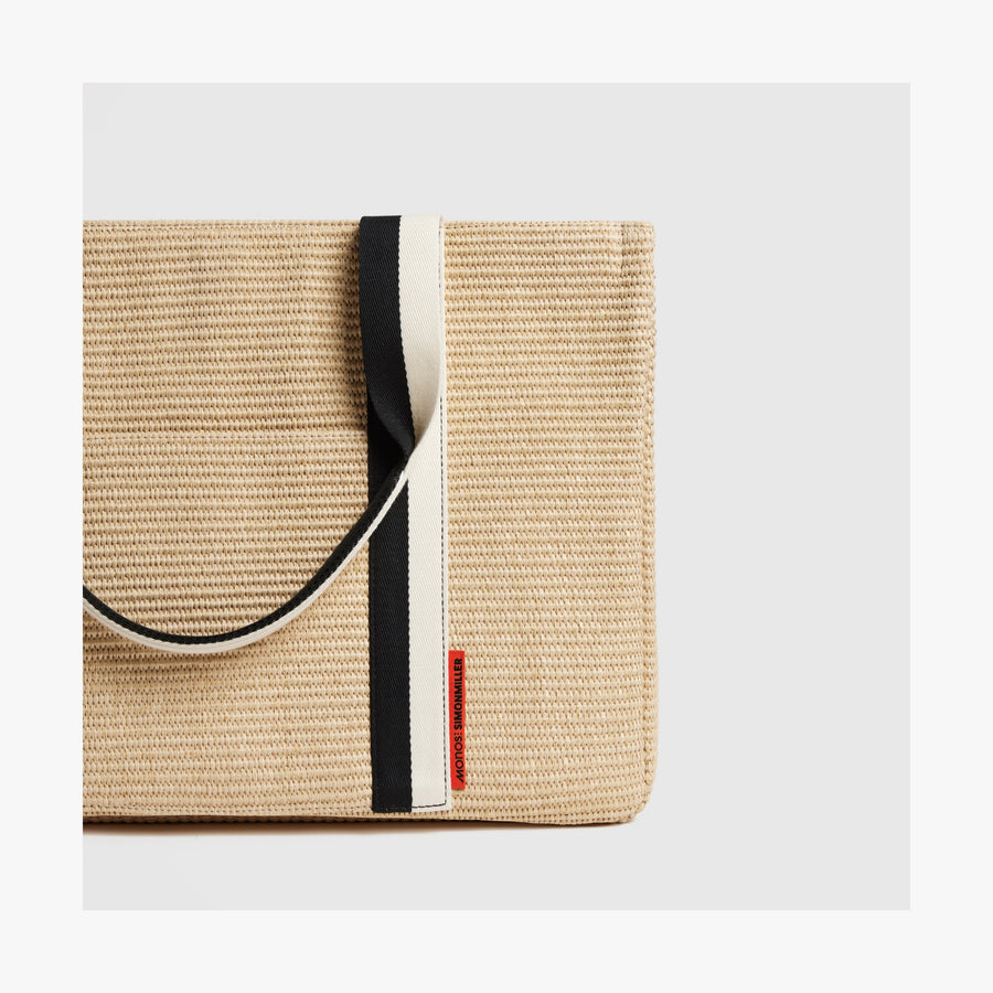 Natural | Close-up view of the Canopy Tote
