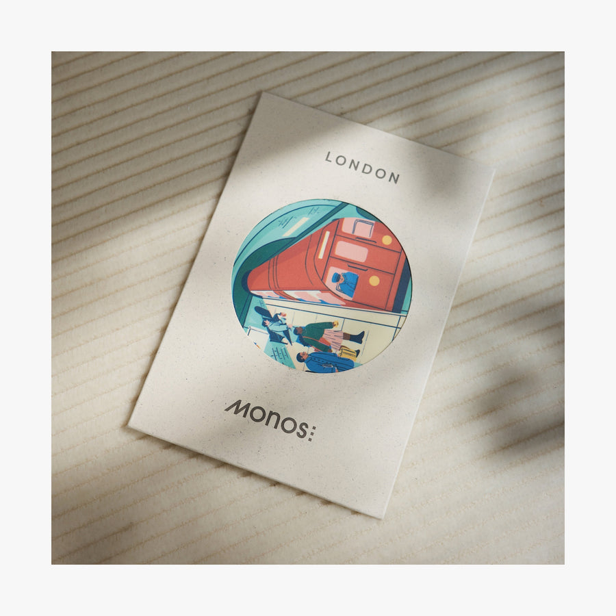 London Destination Stickers | Envelope of three London stickers set