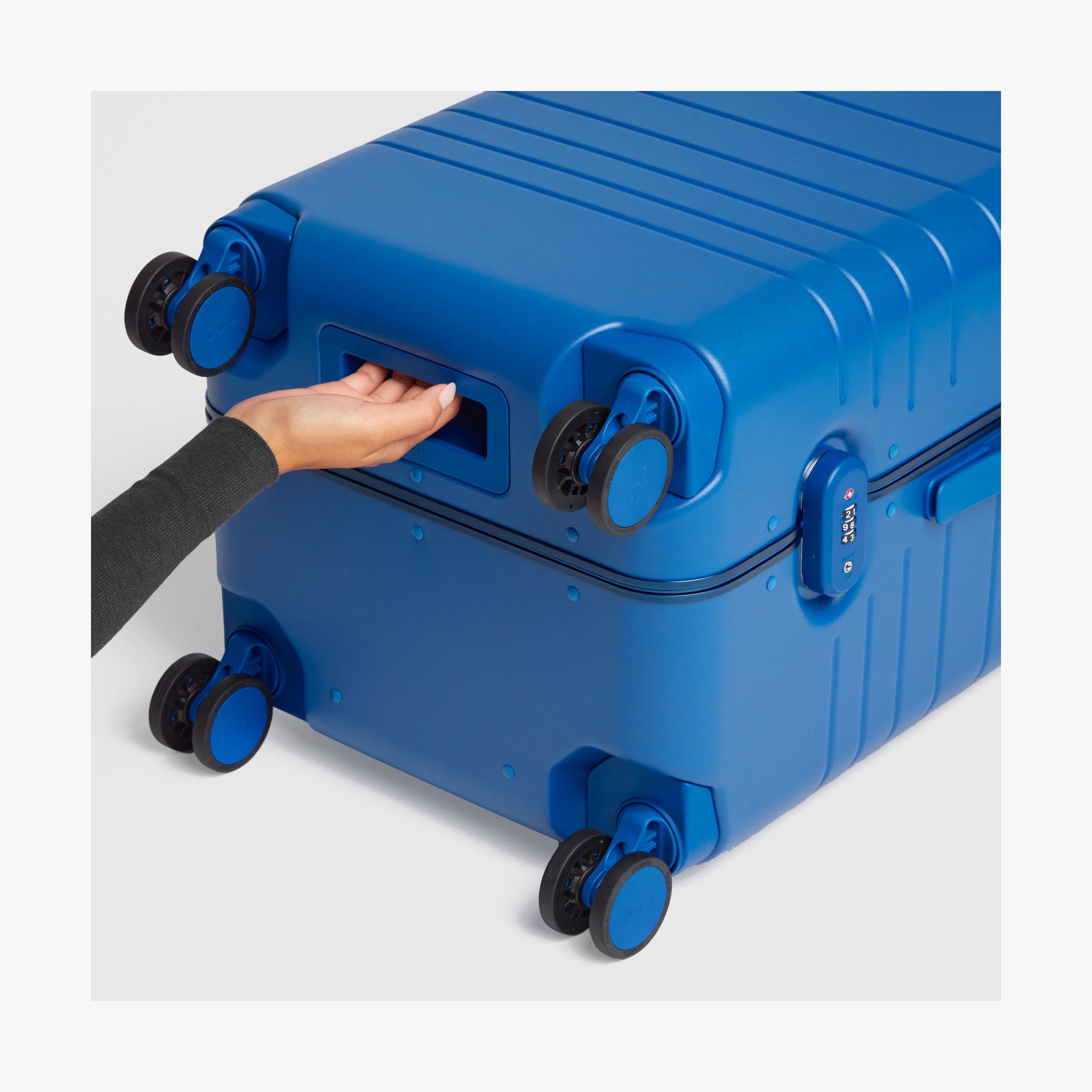 Hybrid Trunk Check-In Luggage | Monos Travel Aluminum Suitcases