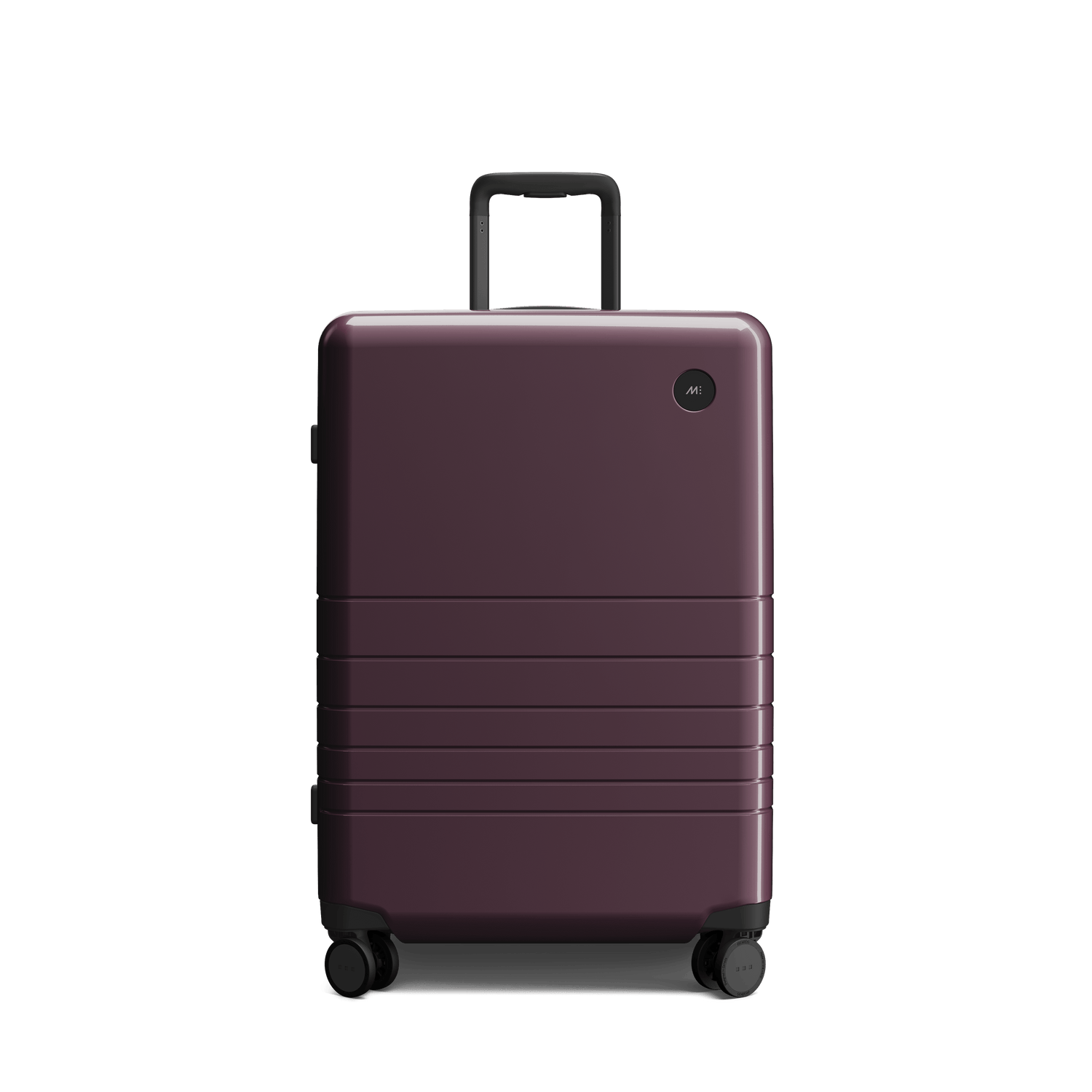 Mulberry (Glossy) Scaled | Front view of Check-In Medium in Mulberry (Glossy)