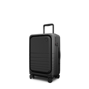 Angle view of Expandable Carry-On Pro in Midnight Black