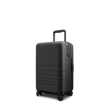 Angle view of Expandable Carry-On in Midnight Black