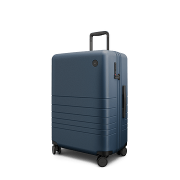 Angle view of Expandable Check-In Medium in Ocean Blue