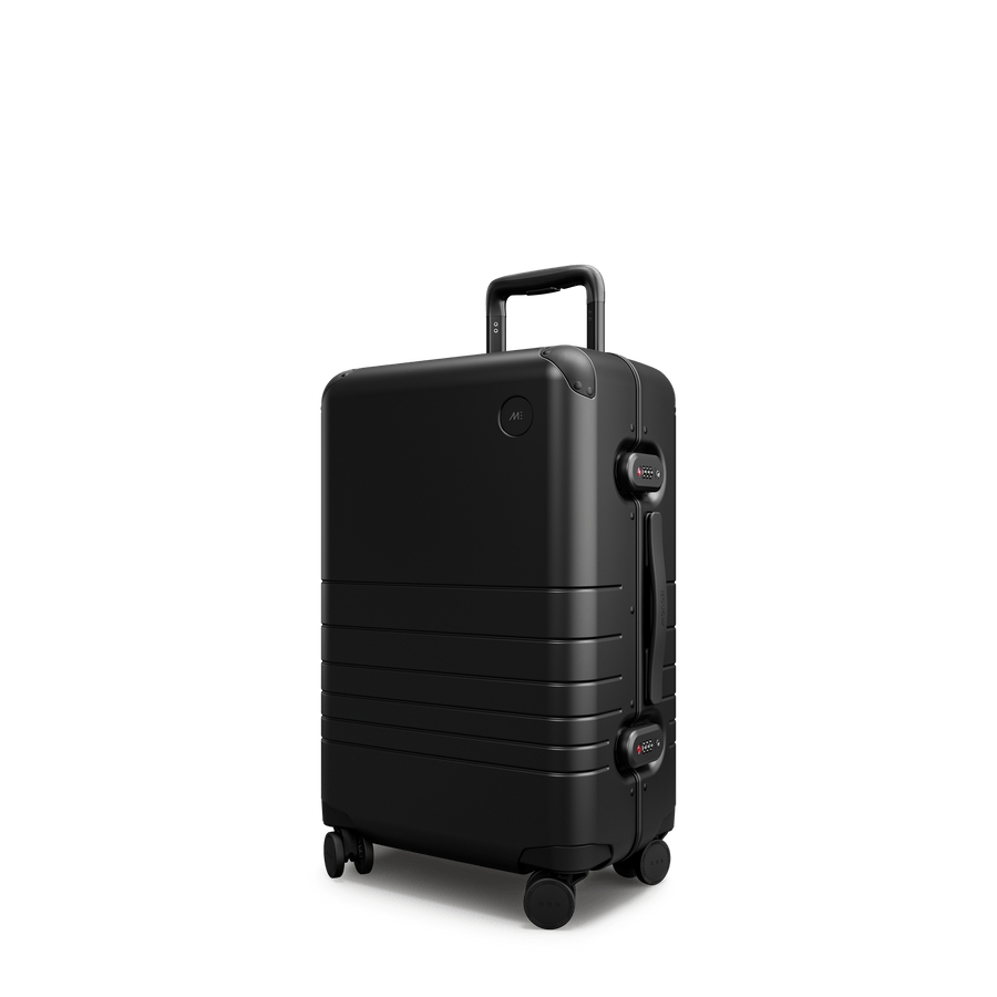 Obsidian Hover | Angle view of Hybrid Carry-On Plus in Obsidian