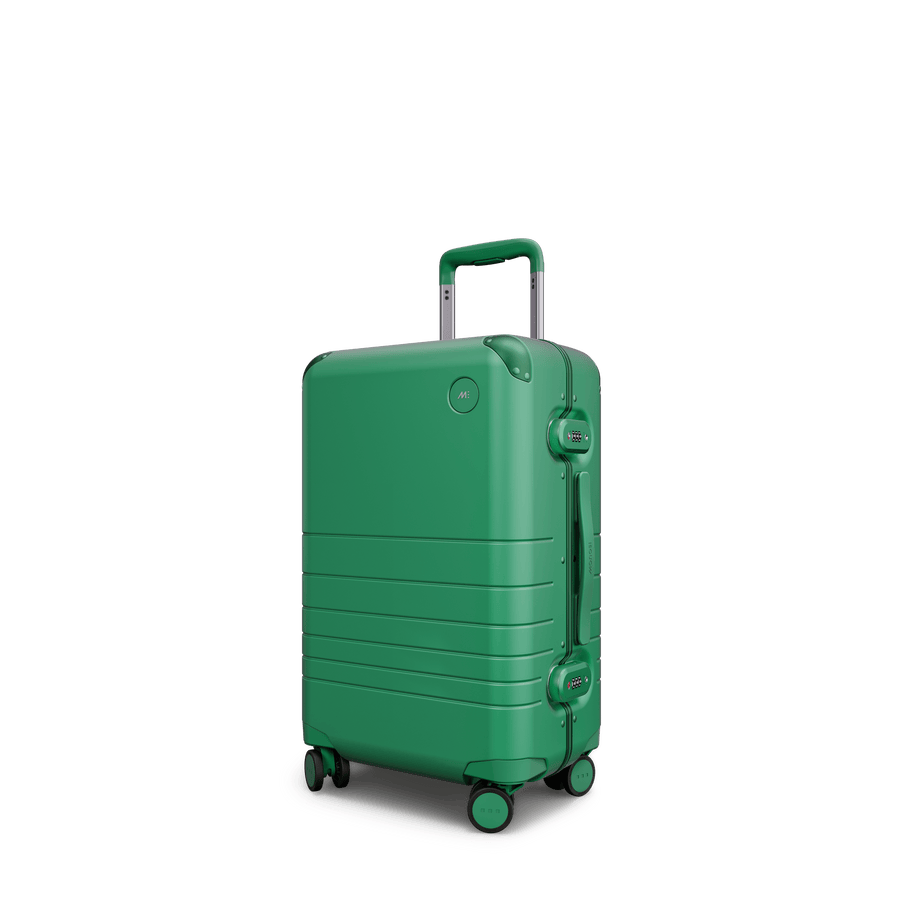 Jungle Green Hover | Angle view of Hybrid Carry-On in Jungle Green