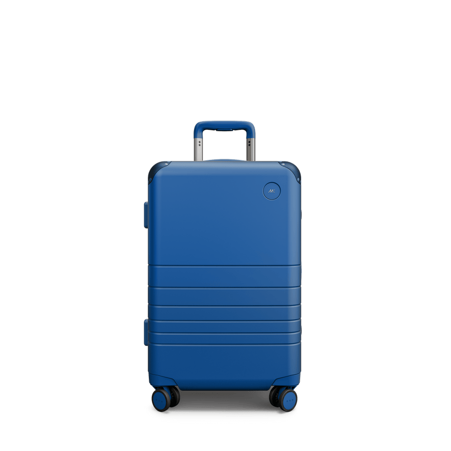 Coastal Blue Scaled | Front view of Hybrid Carry-On Plus in Coastal Blue