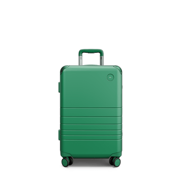 Front view of Hybrid Carry-On Plus in Jungle Green