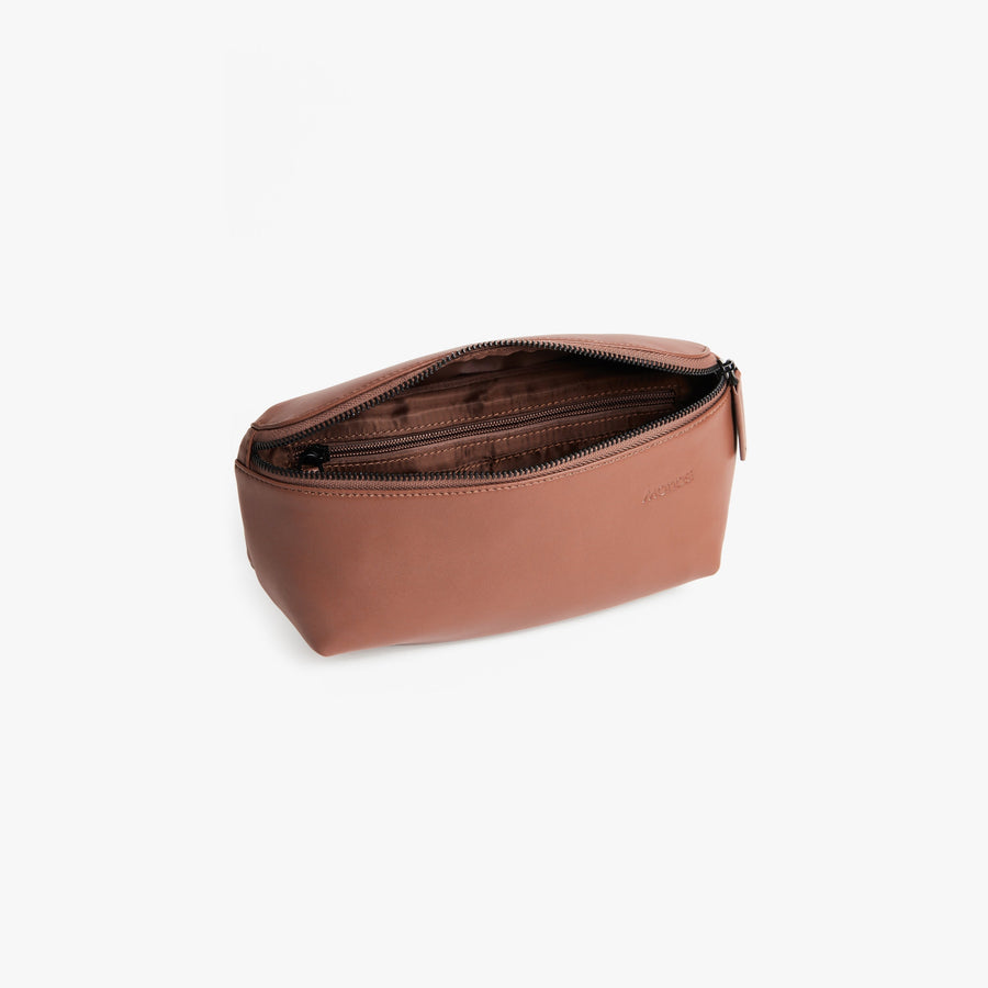 Mahogany (Vegan Leather) | Inside view of Metro Sling in Mahogany