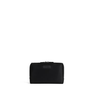 Front view of Metro Toiletry Case Large in Carbon Black