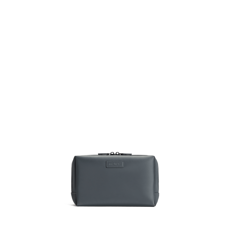 Large / Dover Grey Scaled | Front view of Metro Toiletry Case Large in Dover Grey